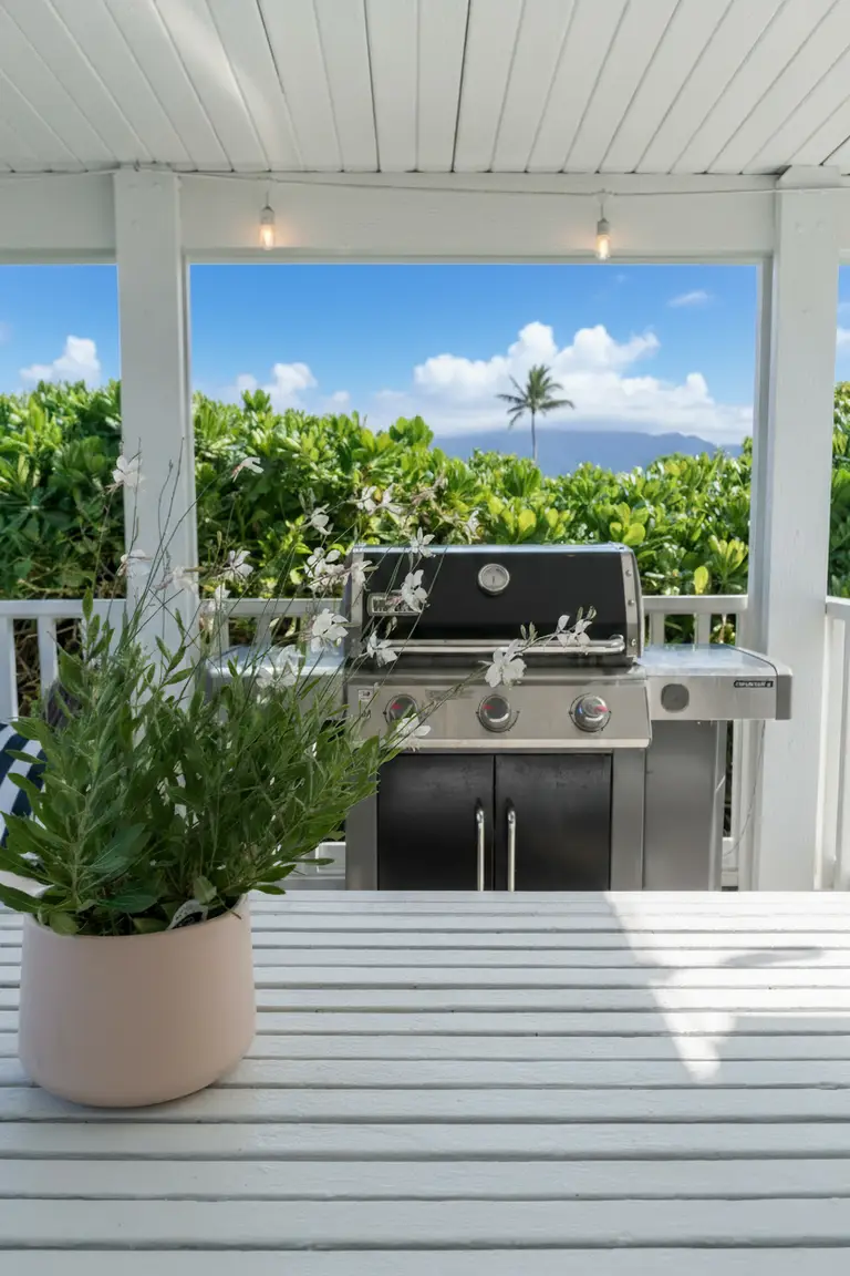 Oceanfront Oahu vacation rental exterior with direct beach access